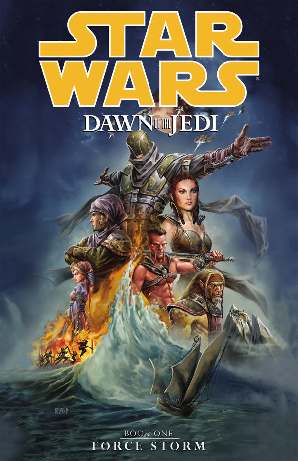Dawn of the Jedi: Force Storm artwork